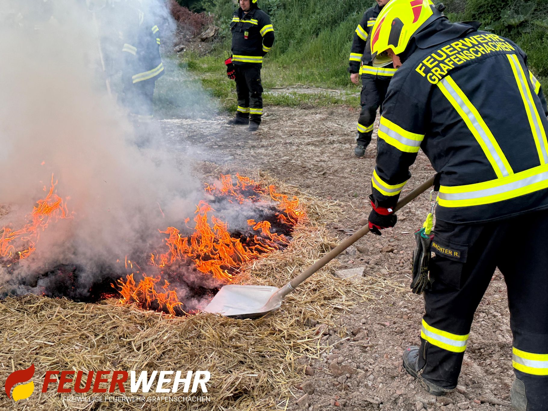 Übung Vegetationsbrandbekämpfung