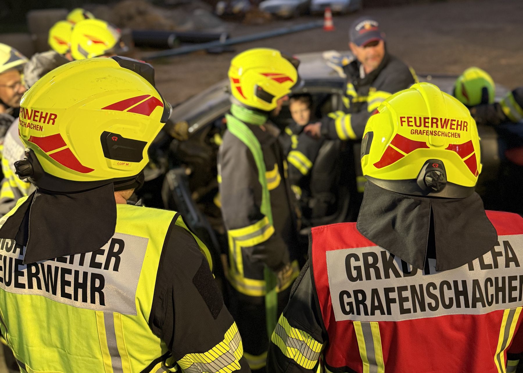 Technische Übung mit vollem Einsatz!