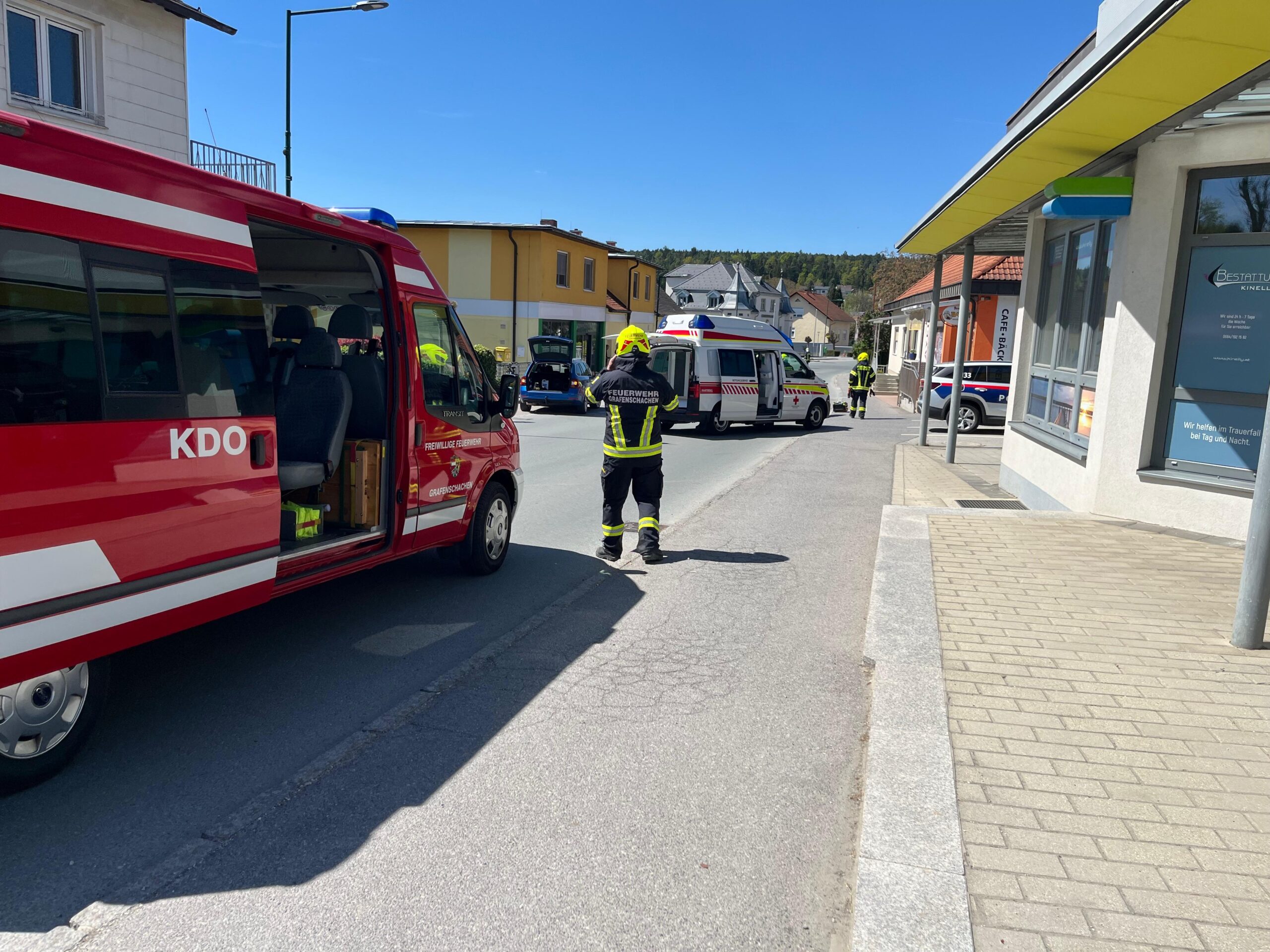 T1 – PKW gegen Radfahrer